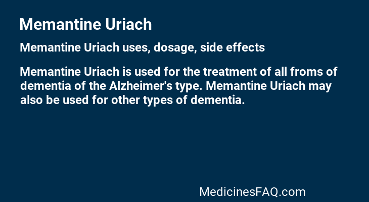 Memantine Uriach