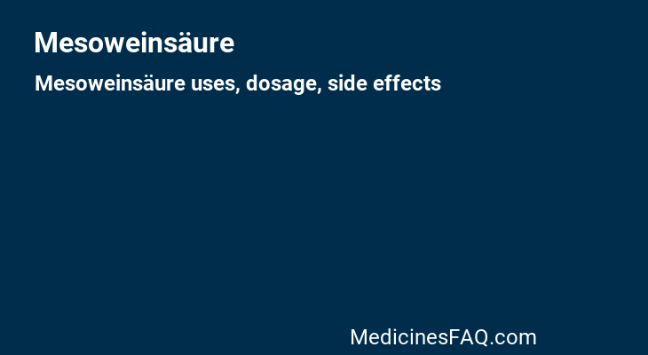 Mesoweinsäure