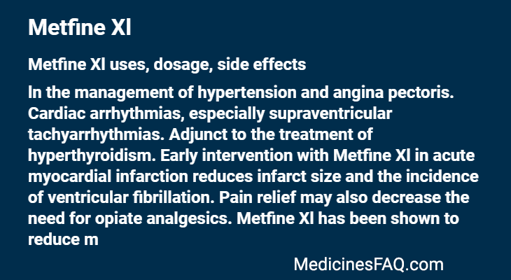 Metfine Xl