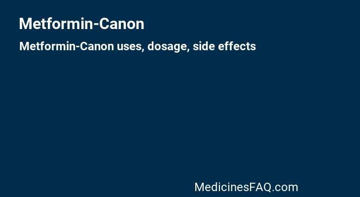 Metformin-Canon