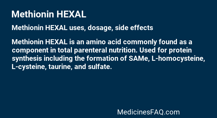 Methionin HEXAL