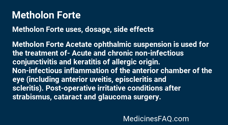 Metholon Forte