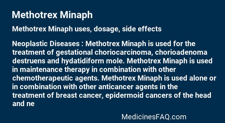 Methotrex Minaph