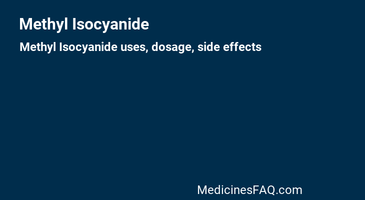 Methyl Isocyanide