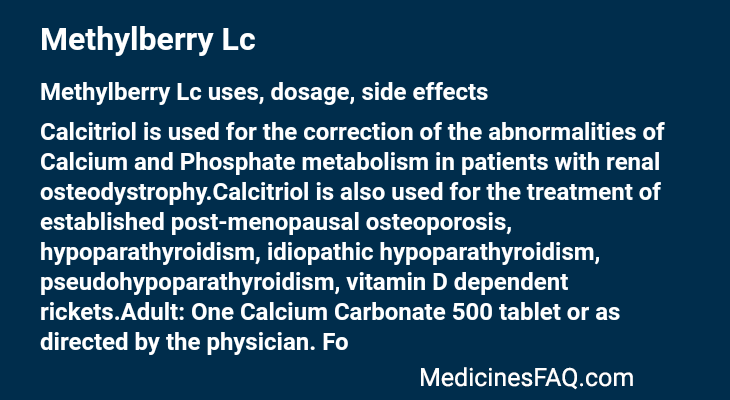 Methylberry Lc