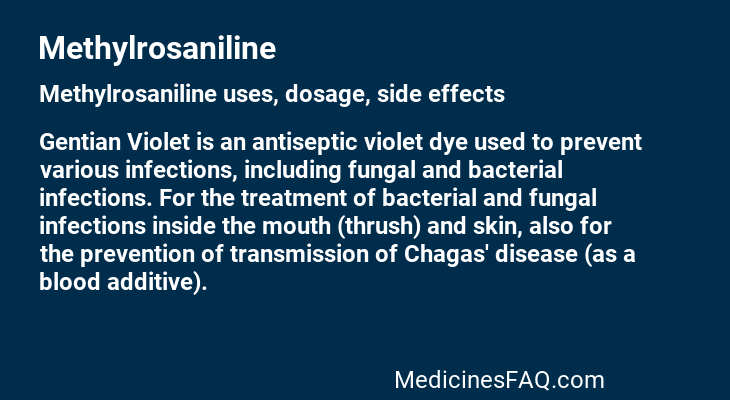 Methylrosaniline