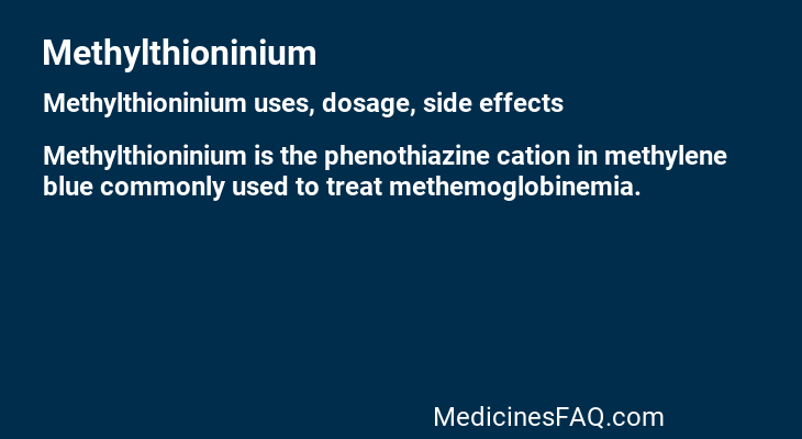 Methylthioninium