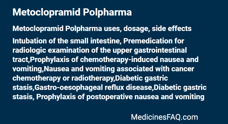 Metoclopramid Polpharma