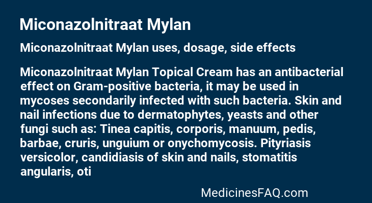 Miconazolnitraat Mylan