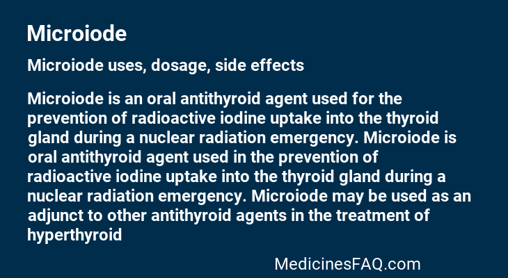 Microiode