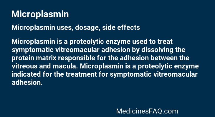 Microplasmin