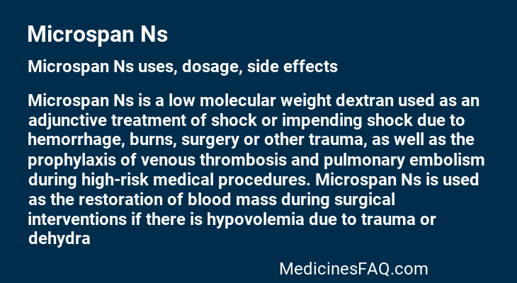 Microspan Ns