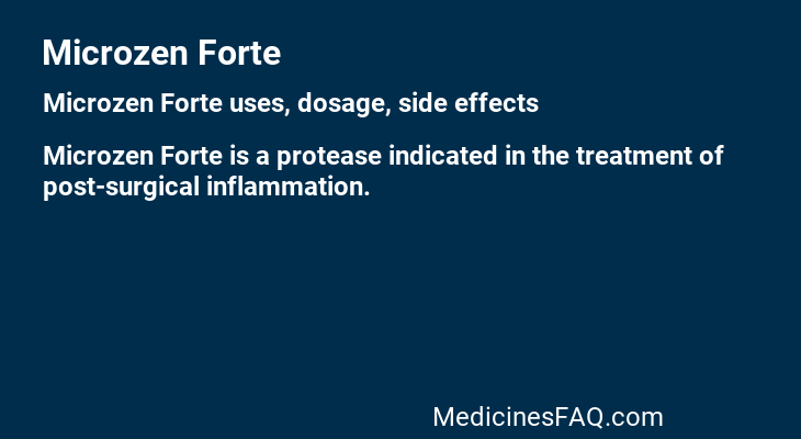 Microzen Forte