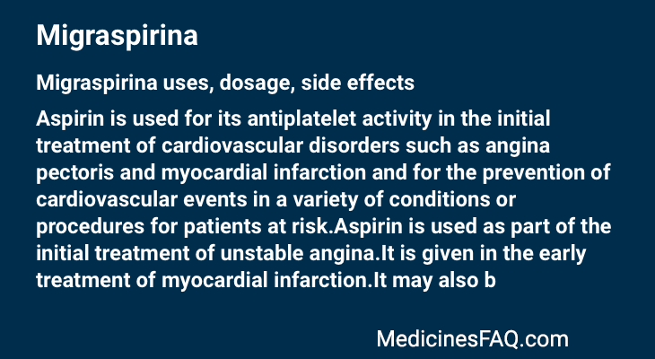 Migraspirina