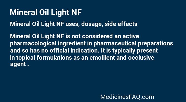Mineral Oil Light NF