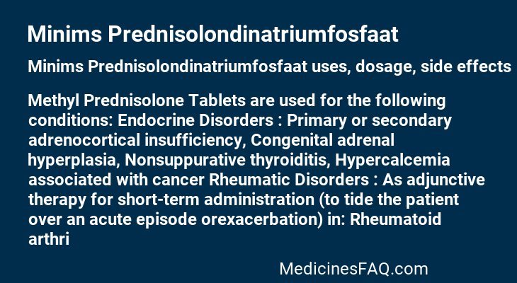 Minims Prednisolondinatriumfosfaat