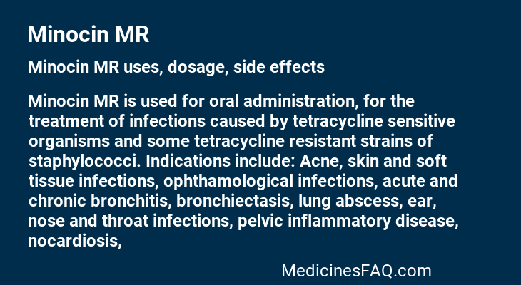 Minocin MR