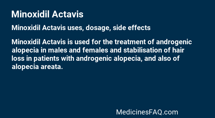 Minoxidil Actavis