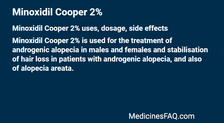 Minoxidil Cooper 2%