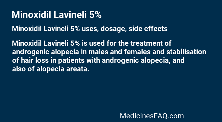 Minoxidil Lavineli 5%