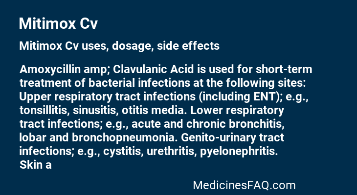 Mitimox Cv