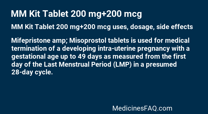 MM Kit Tablet 200 mg+200 mcg