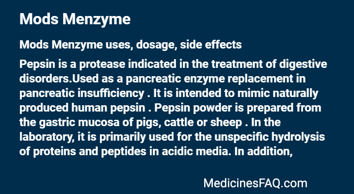 Mods Menzyme