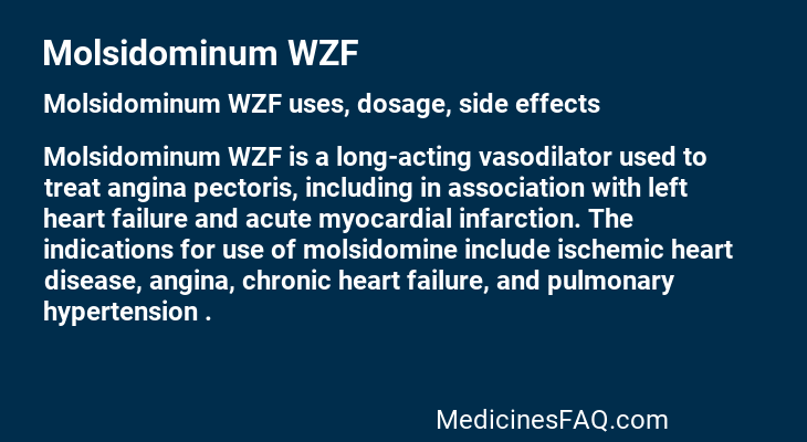 Molsidominum WZF