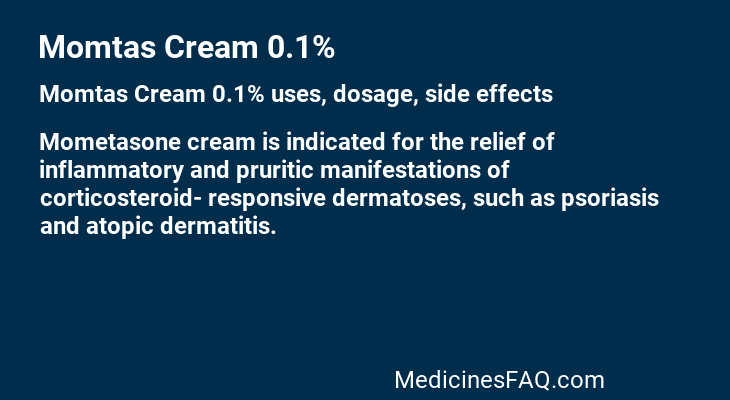 Momtas Cream 0.1%