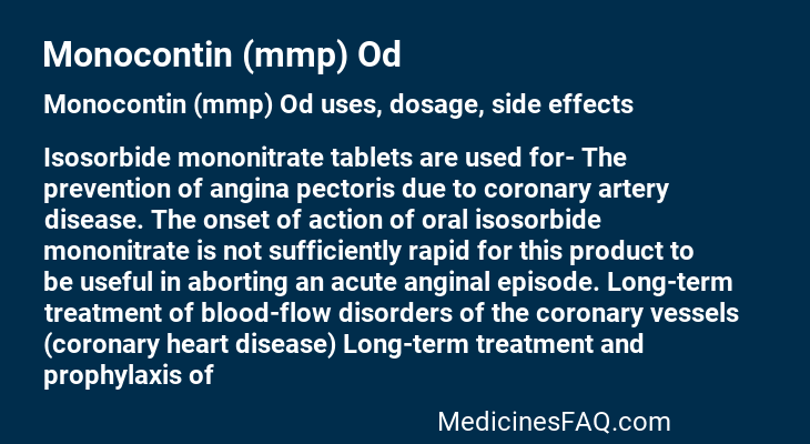 Monocontin (mmp) Od