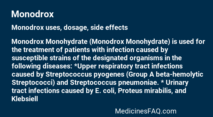 Monodrox
