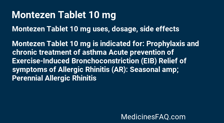 Montezen Tablet 10 mg