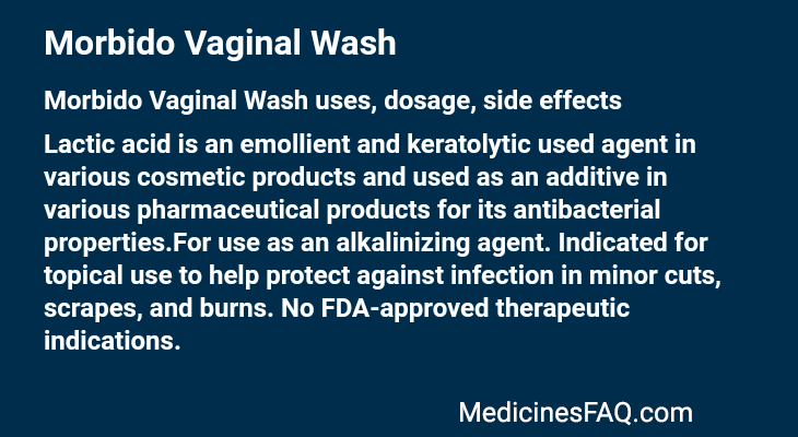 Morbido Vaginal Wash