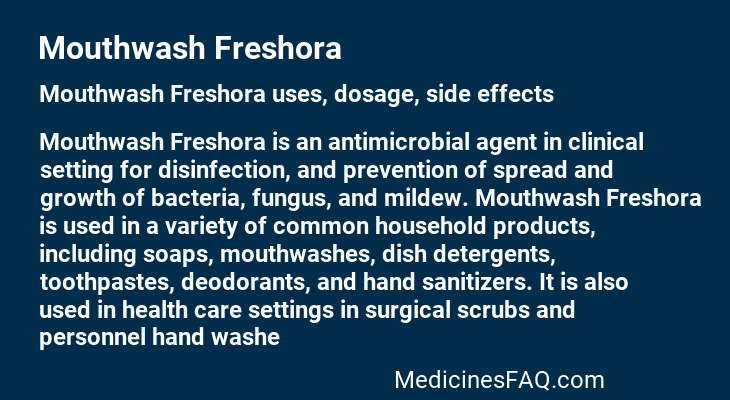 Mouthwash Freshora