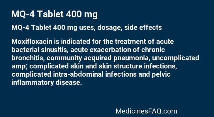 MQ-4 Tablet 400 mg