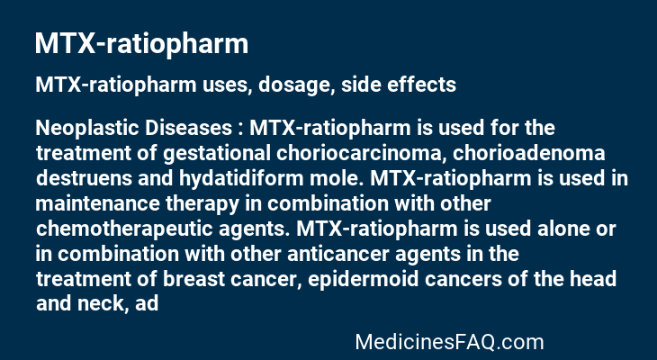 MTX-ratiopharm