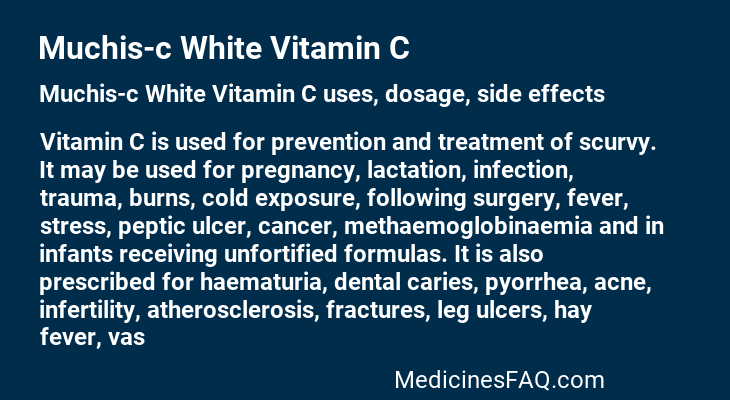 Muchis-c White Vitamin C