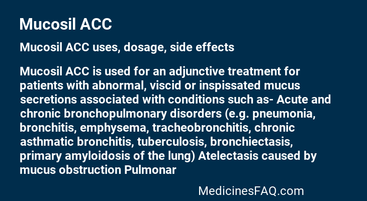 Mucosil ACC