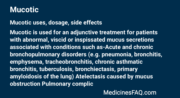 Mucotic