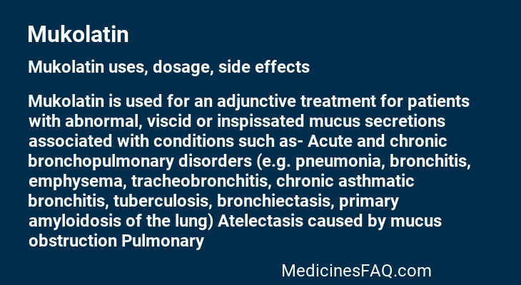 Mukolatin