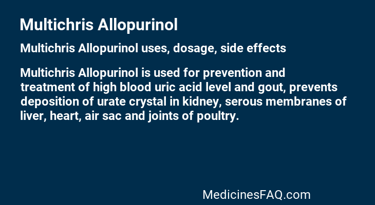 Multichris Allopurinol