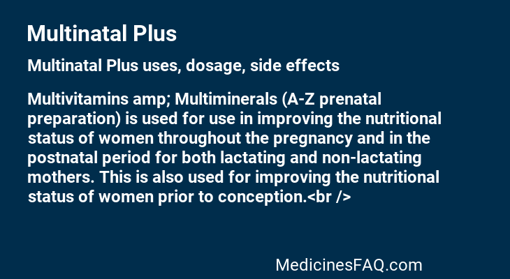 Multinatal Plus