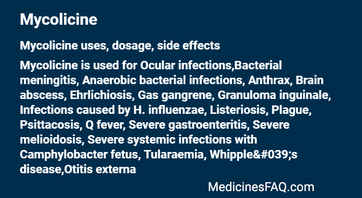 Mycolicine