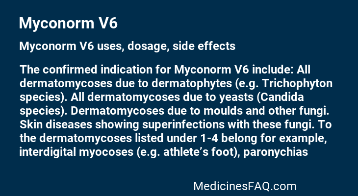 Myconorm V6