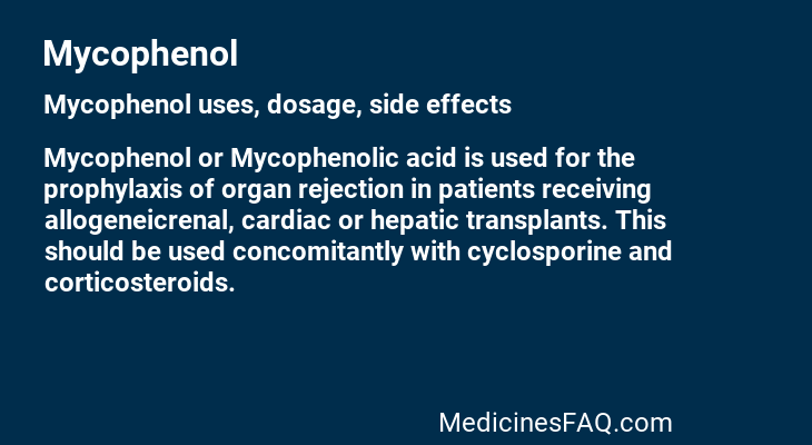 Mycophenol