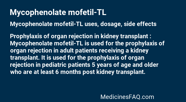 Mycophenolate mofetil-TL