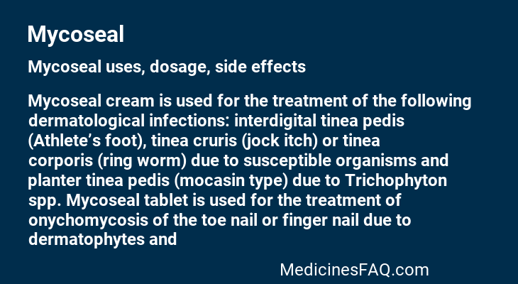 Mycoseal