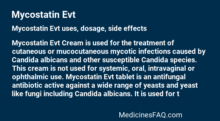 Mycostatin Evt