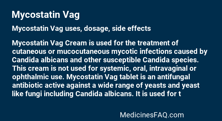 Mycostatin Vag