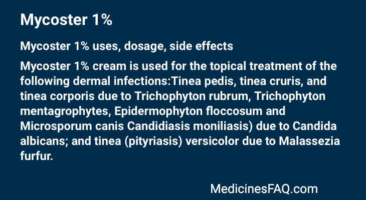 Mycoster 1%